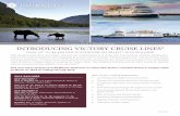INTRODUCING VICTORY CRUISE LINES® - Luxury TravelOntario, arrive in Toronto and transfer to the port terminal for embarkation. Check-in to your spacious stateroom before a brief onboard