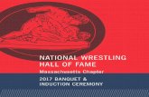 NATIONAL WRESTLING HALL OF FAMEnwhof.org/massachusetts/files/2017/01/2017-MA-NWHOF-Banquet-P… · National Wrestling Hall of Fame’s 15th Honors Banquet. ... National Wrestling