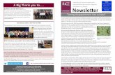 Inside: A ig Thank you to….. Research updates Newsletter ... · Inside: Research updates Staff In Focus Fundraising news Thank you Turning disappointment into success? Spring 2016