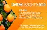 CP-108: Advanced Planning and Scheduling to Maximize ...€¦ · •Dynafact is an Advanced Planning and Scheduling software development and services company. •Founders over 50