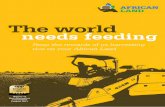 The world needs feeding - Oakland Institute · The world needs feeding Reap the rewards of us harvesting rice on your African Land Winner of Best Alternative Investment Product 2011