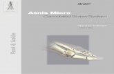 Foot & Ankle Asnis Micro KnifeLight Cannulated Screw ... · of minimally invasive surgery. Extensive surgical exposure of bone fragments and intensive soft tissue stripping have been