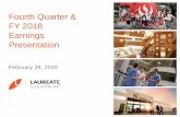 Fourth Quarter & FY 2018 Earnings Presentations23.q4cdn.com/290406876/files/doc_presentations/... · New Enrollments up 6% for 2018 led by strong growth in Brazil FY18 Margins up