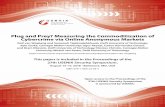 Plug and Prey? Measuring the Commoditization of Cybercrime via Online Anonymous … · Plug and Prey? Measuring the Commoditization of Cybercrime via Online Anonymous Markets Rolf