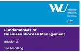 Fundamentals of Business Process Managamentfundamentals-of-bpm.org/wp-content/uploads/2013/07/Mendling-BP… · MON 15 July EI 8 Introduction to BPM 9:00 – 10:30 Process Identification