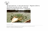 Aquatic Invasive Species Assessment and …...2017/09/25  · Aquatic Invasive Species Assessment and Management Plan 1.0 The Threat of Aquatic Invasive Species Aquatic invasive species