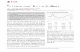 Schweizer Immobilien Quelle: UBS Index Index...Im März 1989 erreichte der Indikator seinen damaligen Höchst-stand von 29,3. • Im 4. Quartal 2017 waren bereits 30,2 Jahresmieten