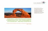 USING CROSSCUTTING CONCEPTS TO PROMPT STUDENT … Crosscutting Conce… · dimensions of science education described in the Framework are science and engineering practices (SEPs),