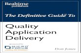 Quality Application Delivery - Realtime Publishers · Chapter 10: Quality Application Delivery ... Quality Tools: A Shopping List ... In no event shall Realtime Publishers or its