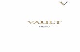 VAULT - JW Marriott Marquis Dubai · Vault Member Tanqueray London, Sweet Vermouth, Campari All ingredients are infused with orange and lemon peel to enhance aroma and flavor for
