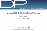 Indirect Trade and Direct Trade: Evidence from …DP RIETI Discussion Paper Series 18-E-065 Indirect Trade and Direct Trade: Evidence from Japanese firm transaction data ITO Tadashi