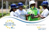 Report on the Open Days 2017 - IMA Europe · Ebensee - Imerys Carbonates Austria GmbH had a local economic networking event on 29 March 2017. European Minerals Day (2007-2017) This
