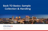 Back TO Basics: Sample Collection & Handling · Back TO Basics: Sample Collection & Handling • QA stands for Quality Assurance • QC stands for Quality Control ... • Go back