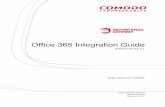 Office 365 Integration Guide - Comodo Help€¦ · Office 365 is Microsoft’s cloud solution for accessing email, calendar, and Microsoft office tools. Office 365 allows organizations