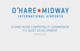 O’HARE NOISE COMPATIBILITY COMMISSION FLY ......FLY QUIET 21 TIMELINE 7 FQ21 Environmental Review Existing Fly Quiet ONCC Fly Quiet Committee Fly Quiet 21 Development 2019 2020 2021