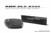 RMR-DLS-X595 - Rocky Mountain Radar€¦ · RMR-DLS-X595 Advanced Micro Technology Design / 360 Degree Safety / Radar Laser Detector / Laser Scrambler Owner’s Manual ROCKY MOUNTAIN