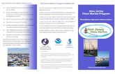 New Jersey Clean Marina Program · The New Jersey Clean Marina Program is a partnership among state and federal government agencies, trade associations, marine businesses and other