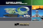 ClutChes & Brakes - Statewide Bearings · Clutches & Brakes • Ball bearings maintain the rotating component of the machinery against the stationary component attached to the supply