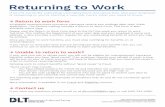 Returning to Work - Rhode Island to Work Fact Sheet.pdf · Refusing work to collect beneﬁts without “good cause” is fraud. “Good cause” may include: ... reabriendo o está