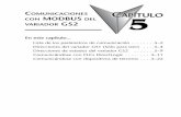 COMUNICACIONES CCAPÍTULOAPÍTULOAPÍTULO MODBUS DEL … · 2019-09-06 · Capítulo 5: Comunicaciones MODBUS del variador GS2 5–6 Manual del variador de frecuencia Serie GS2 Protección
