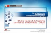 Oficina Nacional de Gobierno Electrónico e Informática - ONGEIsgp.pcm.gob.pe/wp-content/uploads/2016/01/Cesar... · • Fecha Creación (dd/mm/aaaa) • Fecha Publicación (dd/mm/aaaa)