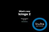 What’s new · Modules & features icinga2-enable-feature icinga2-disable-feature IDOUtils graphite classic-web (CGIs) …