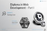 Diploma in Web Development Part I · Choosing Your Host Option: Free Web Hosting Software Advantages It’s Free! ... Limited control Unwanted advertising. Julian Quirke INTRODUCTION