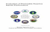 Evaluation of Permeable Reactive Barrier …Evaluation of Permeable Reactive Barrier Performance Prepared for the Federal Remediation Technologies Roundtable (FRTR) by the Tri-Agency