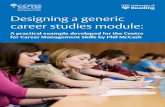 CCMS - Designing a generic career studies module · Designing a Generic Career Studies Module: a Practical Example forms a ... LO1 Completion of the exercise sheet ... Constraints