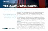 IoT Solution For Smart Transportation - Intel€¦ · Solution San Diego partnered with Cisco, Davra Networks, and Intel on an innovative solution that brings new levels of connected