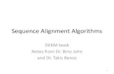 Sequence Alignment Algorithms02710/Lectures/SeqAlign2015.pdf · 50 FASTA algorithm • The method: • For each pair of sequences (query, subject), identify all identical word matches