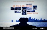 LE PRIX DES MOTS - Université de Sherbrooke (Québec, Canada) · métrage, L’homme et la montagne, remporte deux prix québécois et bénéficie d’une large diffusion sur les