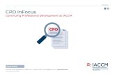 CPD InFocus 1 CPD InFocus - Amazon S3 · 2020-02-07 · CPD InFocus 3 CPD is key to demonstrating best-in-class competency and qualification. Members who are certified in Contract