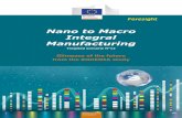 Nano to Macro Integral Manufacturing - European Commission · Nano-to-Macro Integral Manufacturing Summary Mature 3D printing technologies have become one of the main modes of production