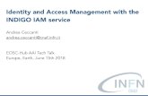 Identity and Access Management with the INDIGO IAM service · Token-based AuthN/AuthZ with OAuth/OIDC In order to acces resources, a client needs an access token The token is obtained