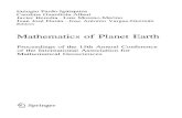 Mathematics of planet earth : proceedings of the 15th ... · Proceedings ofthe 15th Annual Conference ofthe International Association for Mathematical Geosciences ^Springer. ... Karel