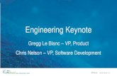Engineering Keynote - OSIsoft€¦ · Engineering Keynote Gregg Le Blanc – VP, Product Chris Nelson – VP, Software Development . #PIWorld ©2019 OSIsoft, LLC. #PIWorld ©2019