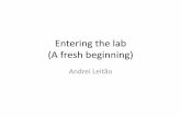 Entering the lab (A fresh beginning) - USPnequimed.iqsc.usp.br/files/2016/03/Entering-the-lab.pdf · Gallagher, S.R.; Wiley, E.A. “Current Protocols in Essential Laboratory Techniques”