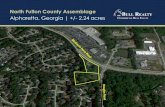 Prime Commercial Site North Fulton County Assemblage … · 2016-02-10 · P of 10 . Prime Commercial Site . Alpharetta, Georgia . Information contained herein may have been provided