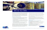 MfA for Your MRO - aroraengineers.com...Maximo for Aviation supports your networks of experts, processes and information by coordinating equipment, facilities and personnel. Our MRO