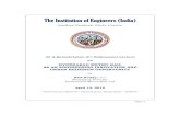 The Institution of Engineers (India) · 2015-04-13  · The Institution of Engineers (India) Andhra Pradesh State Centre ... Conversion of the project activities to 85% pre-cast mode