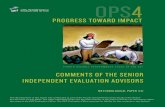 OPS4 - GEF Evaluation · 2016-04-14 · OPS4 The development of ... In order to facilitate the “greening” of national development policies, we fully support the ... The second