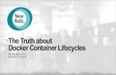 The Truth about Docker Container Lifecycles · 2017-12-14 · The Truth about Docker Container Lifecycles KEVIN MCGUIRE AUGUST 17/2015 . ... • User authored selenium scripts run