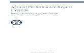 Annual Performance Report FY 2016 - Social Security Administration · Social Security Administration | Annual Performance Report FY 2016 Page | 6 Our Organization Approximately 62,000