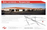 San Lorenzo / Hesperian...2017/07/27  · San Lorenzo / Hesperian EMBER S A Y HES PERI AN W Y LEWELLING BLVD. W ASHINGT O N A VE. GRANT A VE. 880 238 FOR LEASING CONTACT: 408.453.9921
