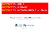 PROTECT YOURSELF PROTECT YOUR FAMILY PROTECT YOUR ebola 2016-10-05¢  PROTECT YOURSELF PROTECT YOUR FAMILY