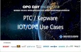 PTC / Kepware IOT/OPC Use Cases - Automaatioseura · –IOT Solutions, via MQTT, REST, ThingWorx AlwaysOnTM, ... IOT/OPC USE CASES. 11 About Organization General Motors is one of