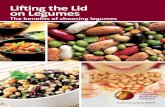 Lifting the Lid - Grains & Legumes Nutrition Council · PDF file Lifting the Lid on Legumes. 2 Gr A place for legumes on the plate Legumes such as beans, lentils, peas and soy foods