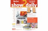 show daily 2 - Design by Mac Stopa...SEATING Spot Stool, Herman Miller LIGHTING Sanna by Pablo Lighting Collection, Teknion OUTDOOR Isidoro & Isidora by Favaretto & Partners, Gaber