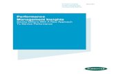 Performance Management Insights - NETSCOUT · 2017-03-29 · Performance Management Insights Saving Millions With A New Approach To Service ... data in real time across multiple disparate